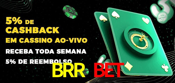 Promoções do cassino ao Vivo BRR Bet